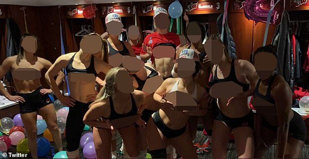 wisconsin volleyball team leaked photos